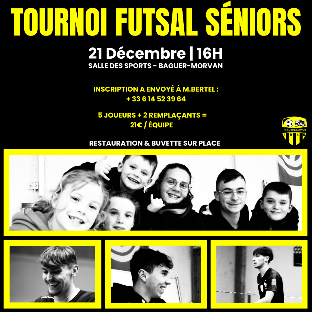 USBM  - TOURNOI FUTSAL 